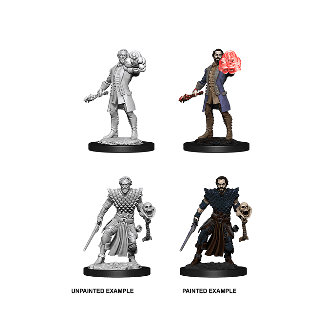 D&D Nolzur's Marvelous Miniatures Human Warlock (Male)