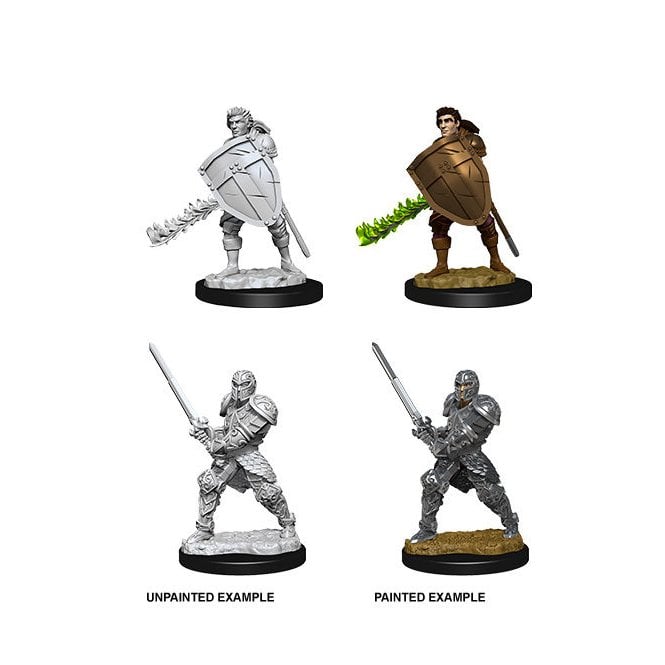 D&D Nolzur's Marvelous Miniatures Human Fighter (Male)