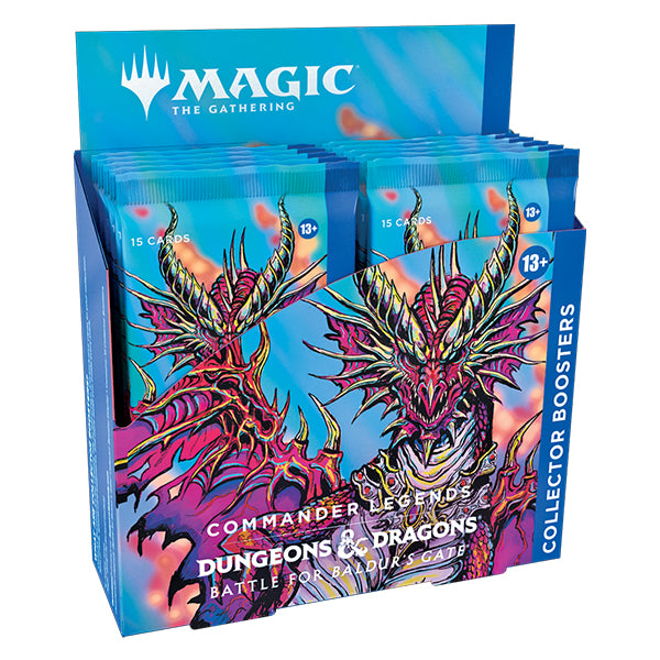 Magic: The Gathering - D&D Battle for Baldurs Gate Commander Legends Collector Booster Box
