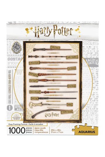 Harry Potter Jigsaw Puzzle Wands (1000 pieces)