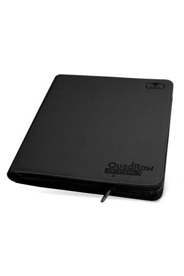 Ultimate Guard 12-Pocket QuadRow ZipFolio XenoSkin Black