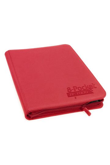 Ultimate Guard Zipfolio 320 - 16-Pocket XenoSkin Red