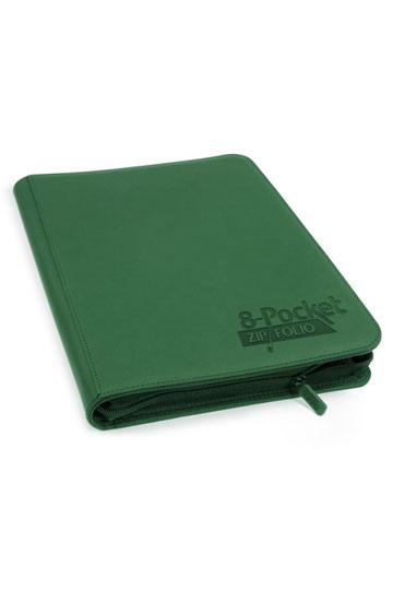 Ultimate Guard Zipfolio 320 - 16-Pocket XenoSkin Green