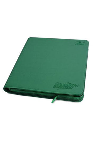 Ultimate Guard 24-Pocket QuadRow ZipFolio XenoSkin Green