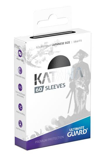 Ultimate Guard Katana Sleeves Japanese Size Black (60)