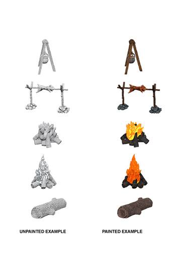 D&D Deep Cuts Pathfinder Battles Camp Fire & Sitting Log