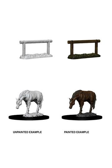 D&D Deep Cuts Pathfinder Battles Horse & Hitch