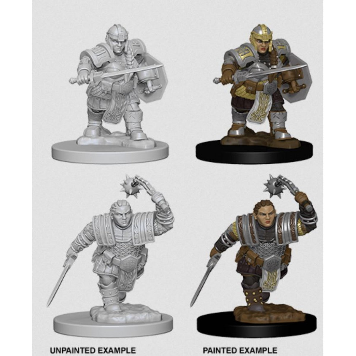 D&D Nolzur's Marvelous Miniatures Dwarf Fighter (Female)
