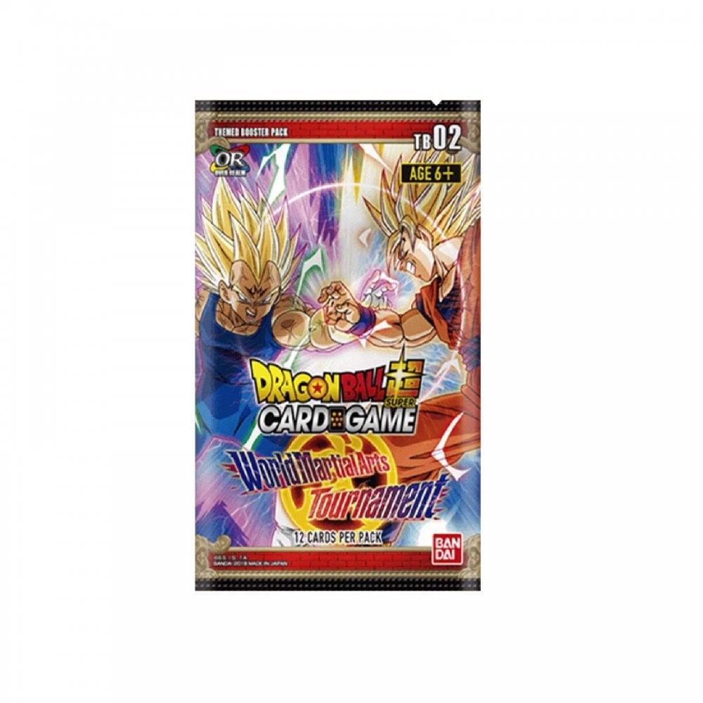 Dragonball Super World Martial Arts Tournament TB02 Booster