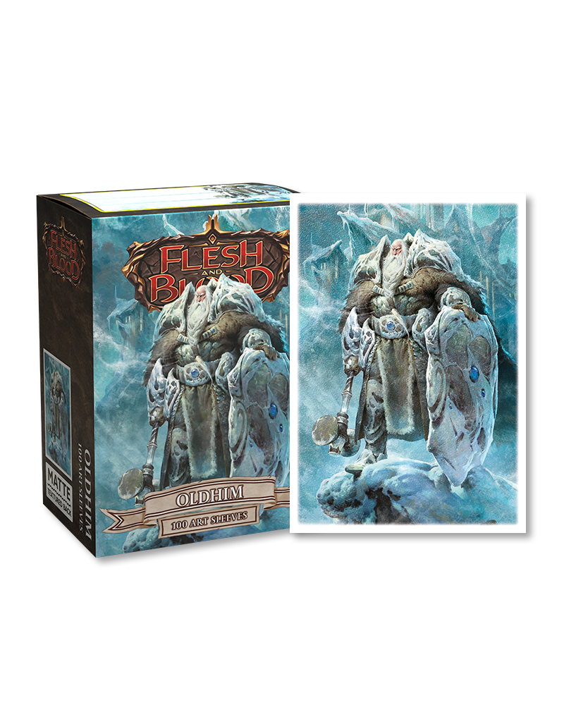 DRAGON SHIELD OLDHIM ART SLEEVES FLESH AND BLOOD (100 SLEEVES)