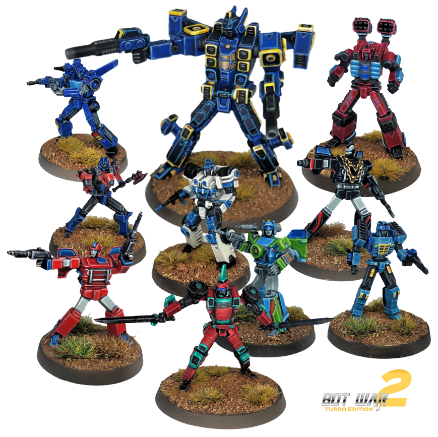 Bot War - Ducal’s Defenders -Valiant’s Starter Box