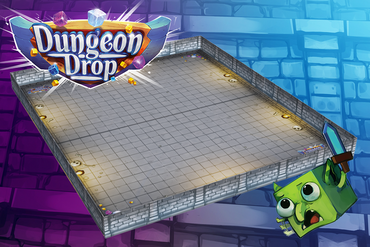 Dungeon Drop Dungeon Bundle Mat and Walls (Pre-Order)