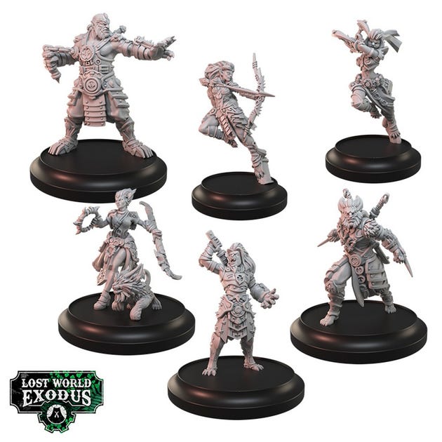 WILD WEST EXODUS Pride of the Nekomata Detachment Set