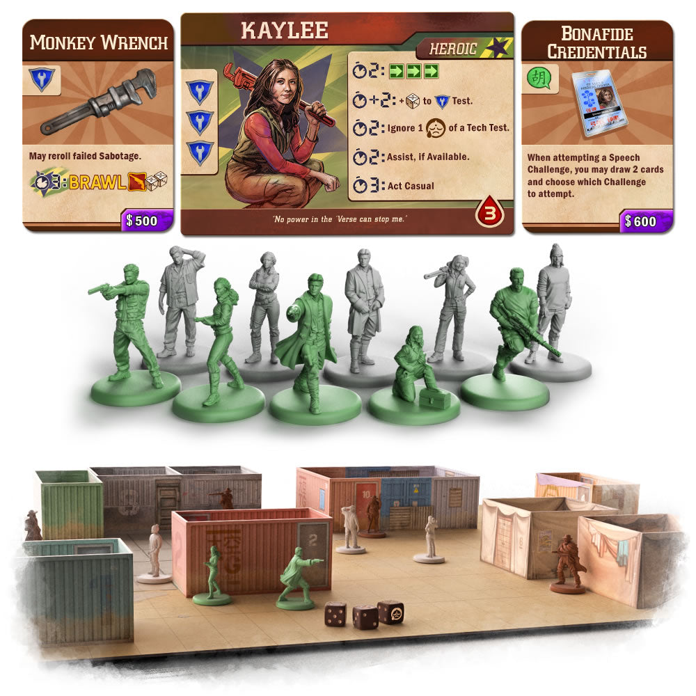 Firefly Adventures: Brigands and Browncoats Boardgame