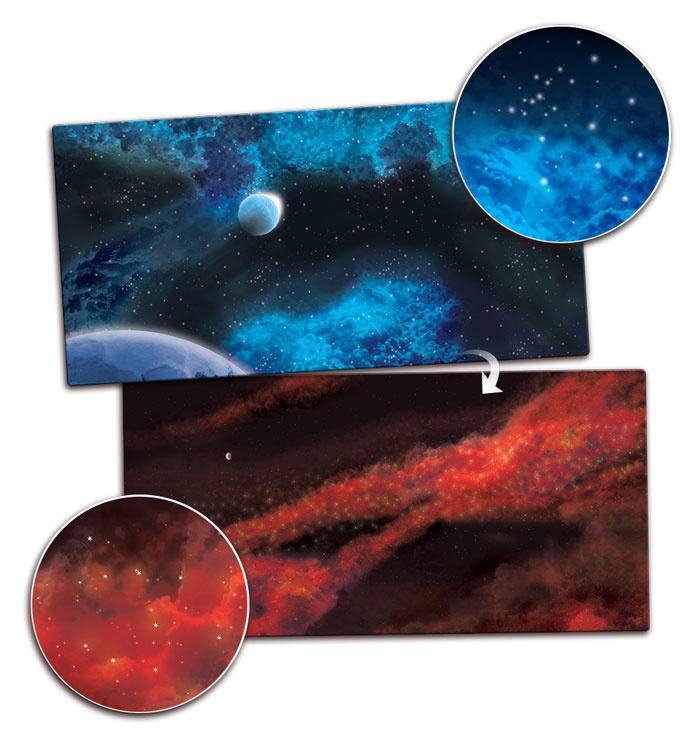 Frozen Planet / Crimson Gas Cloud (Bulky) - BB955