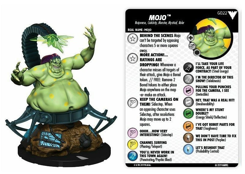 Heroclix - Marvel Animated X-Men Dark Phoenix Saga - MOJO #G022