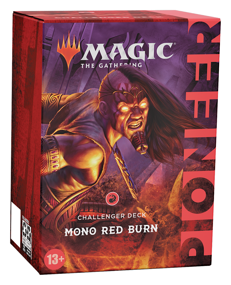 Magic the Gathering Pioneer Challenger Deck 2021 Mono Red Burn