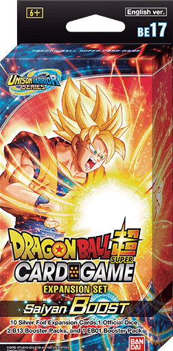 Dragon Ball Super CG: Expansion Set BE17 - Saiyan Boost