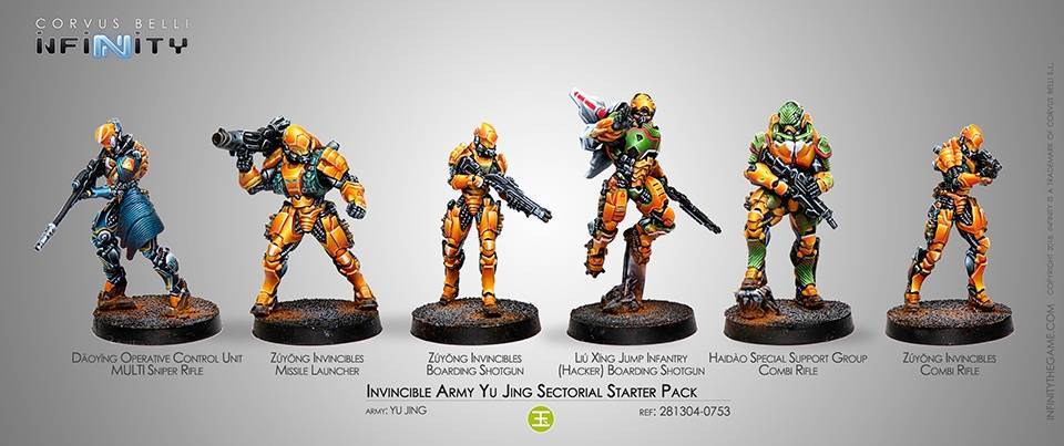 Invincible Army (Yu Jing Sectorial) Infinity Corvus Belli