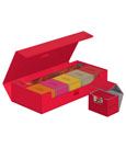 Ultimate Guard Superhive 550+ XenoSkin Monocolor Red