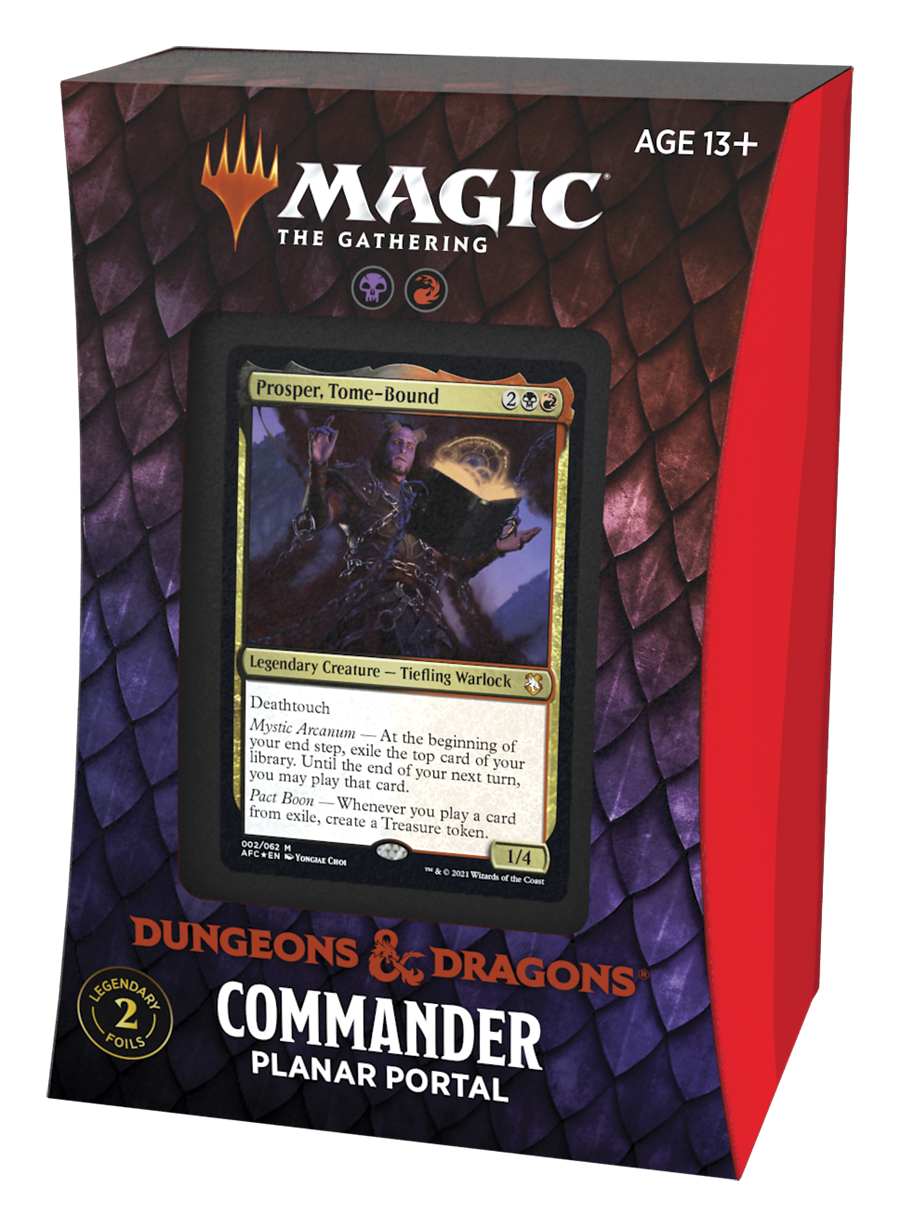 Magic: The Gathering Adventures in the Forgotten Realms Commander Deck Planar Portal