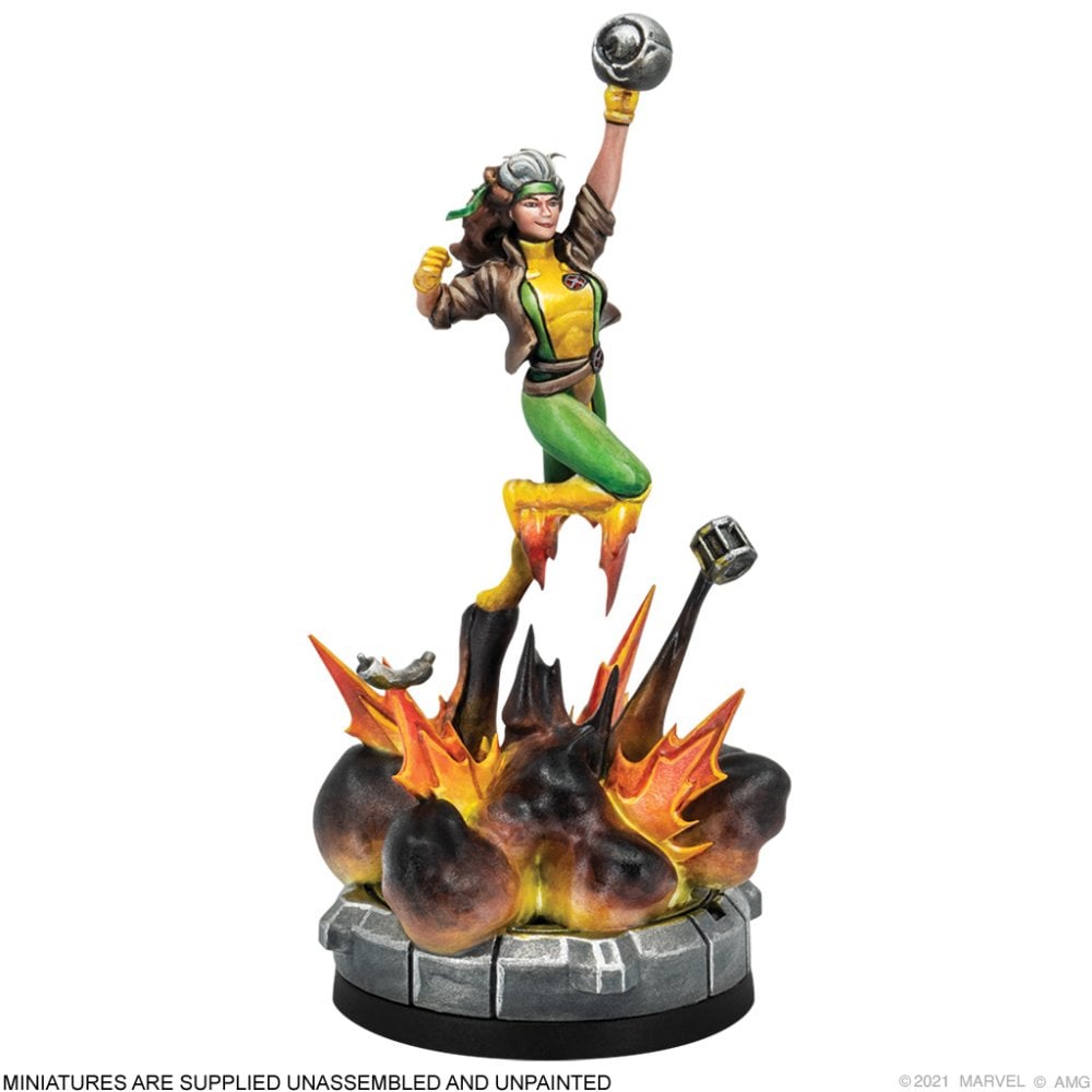 Gambit and Rogue Marvel Crisis Protocol Miniatures Game