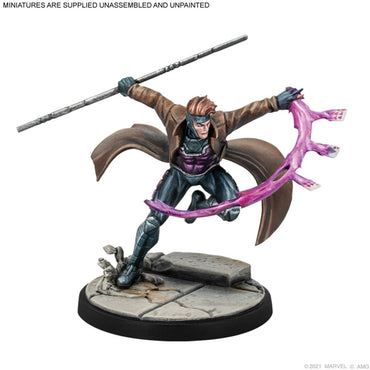 Gambit and Rogue Marvel Crisis Protocol Miniatures Game