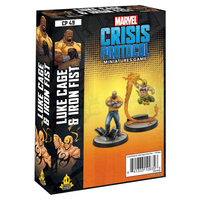Marvel Crisis Protocol Luke Cage and Iron Fist