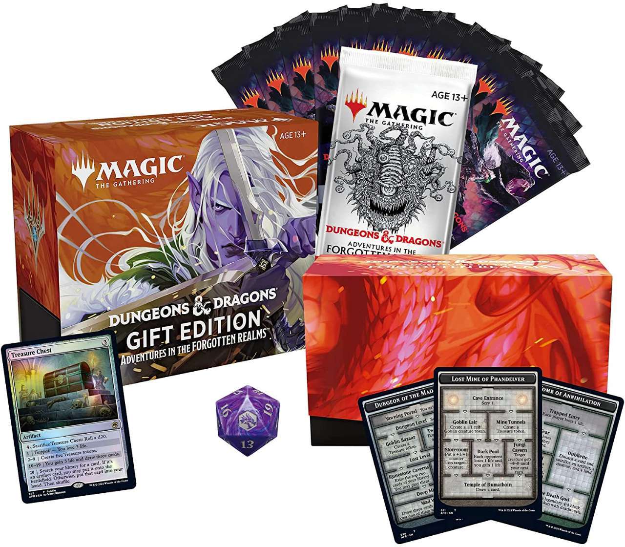 Magic the Gathering D&D Adventures in the Forgotten Realms Bundle Gift Edition