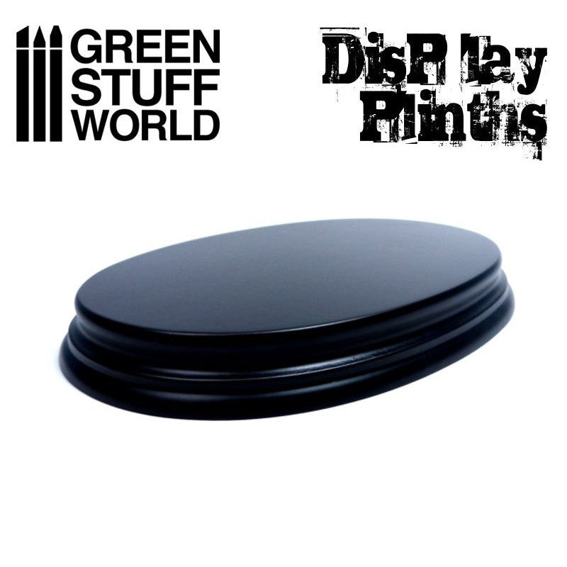 Green Stuff World Oval Display Plinth 17x11 cm