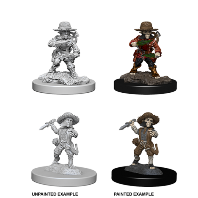 D&D Deep Cuts Pathfinder Battles Male Halfling Rogue