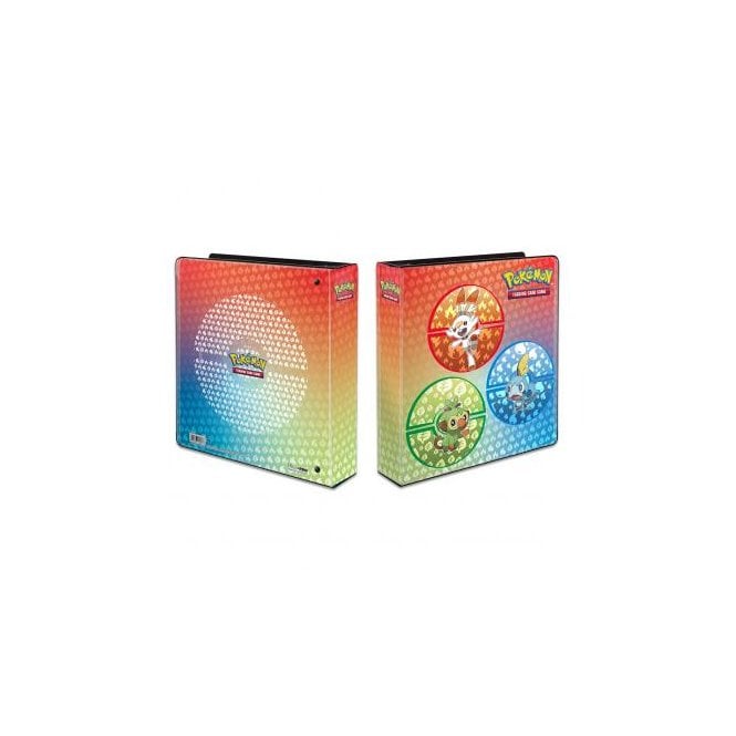 ULTRA PRO POKEMON SWORD AND SHIELD: GALAR STARTERS 2" ALBUM 3-RING BINDER