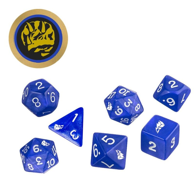 Power Rangers RPG: Blue Dice Set