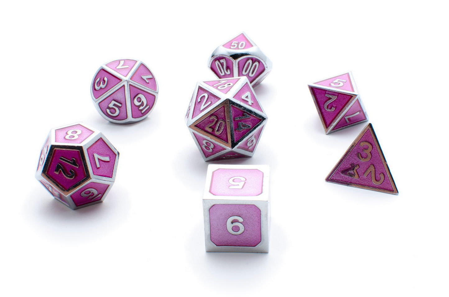 Radiant Rose Dragon DnDice Set