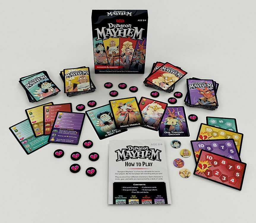 D&D Dungeons & Dragons Card Game Dungeon Mayhem
