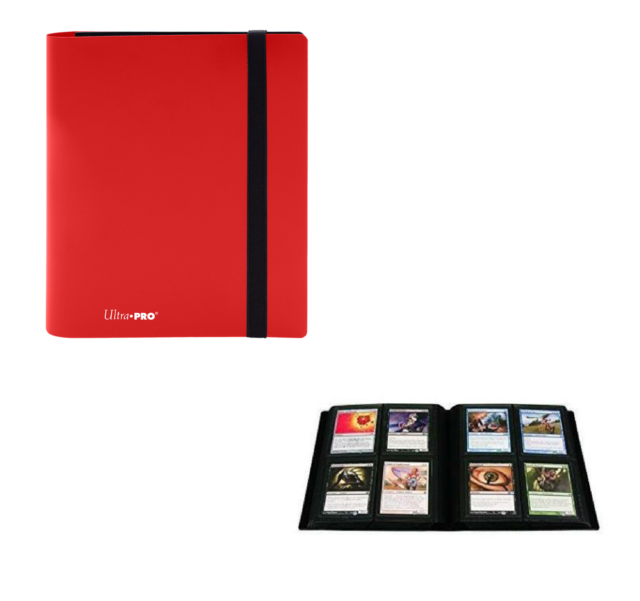 Eclipse Ultra Pro 160 Binder Portfolio - Apple Red