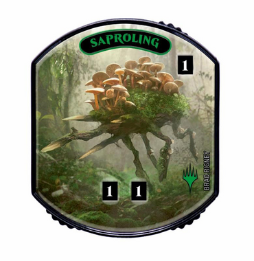 Saproling UltraPro Relic Token Lineage Collection Magic the Gathering