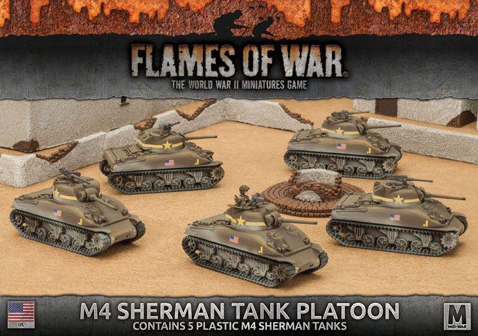 M4 Sherman Tank Platoon