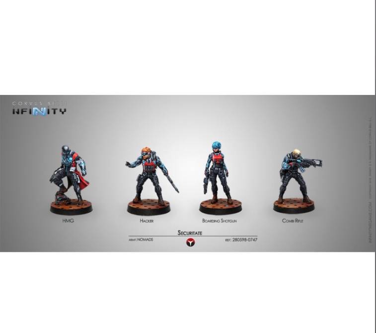 Securitate (x4) Infinity Corvus Belli