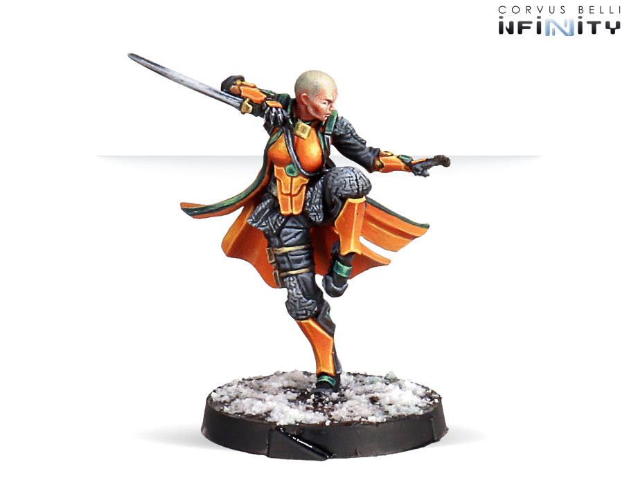 Shaolin Warrior Monk (Shock CCW) Infinity Corvus Belli