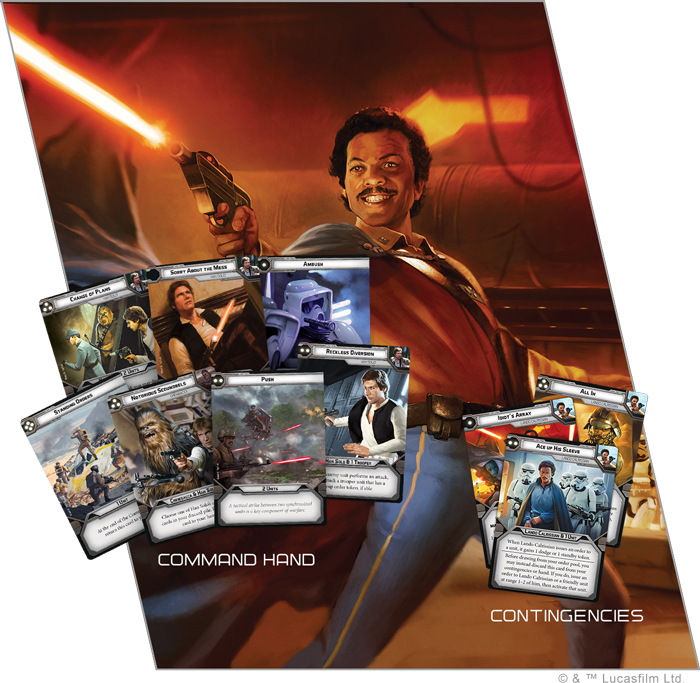 Star Wars Legion Lando Calrissian Commander Expansion