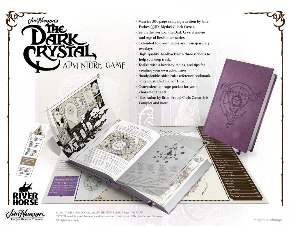 The Dark Crystal: The Adventure Game RPG Book