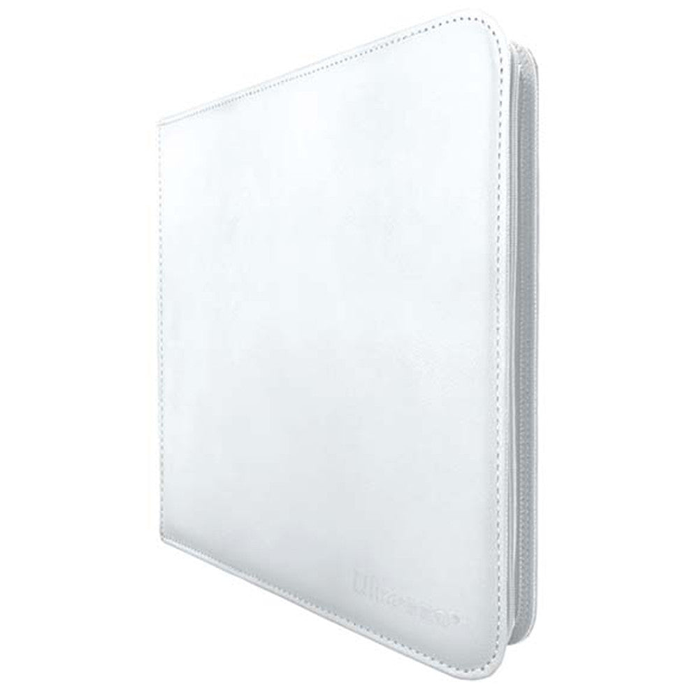 Vivid 4-Pocket Zippered PRO-Binder - White