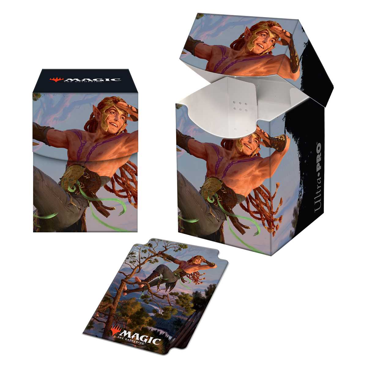 Magic: The Gathering - Kaldheim featuring Tyvar Kell PRO 100+ Deck Box