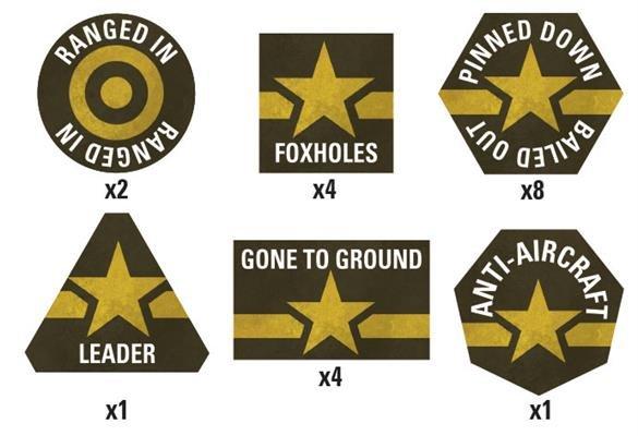 Flames of War Fighting First Tokens US