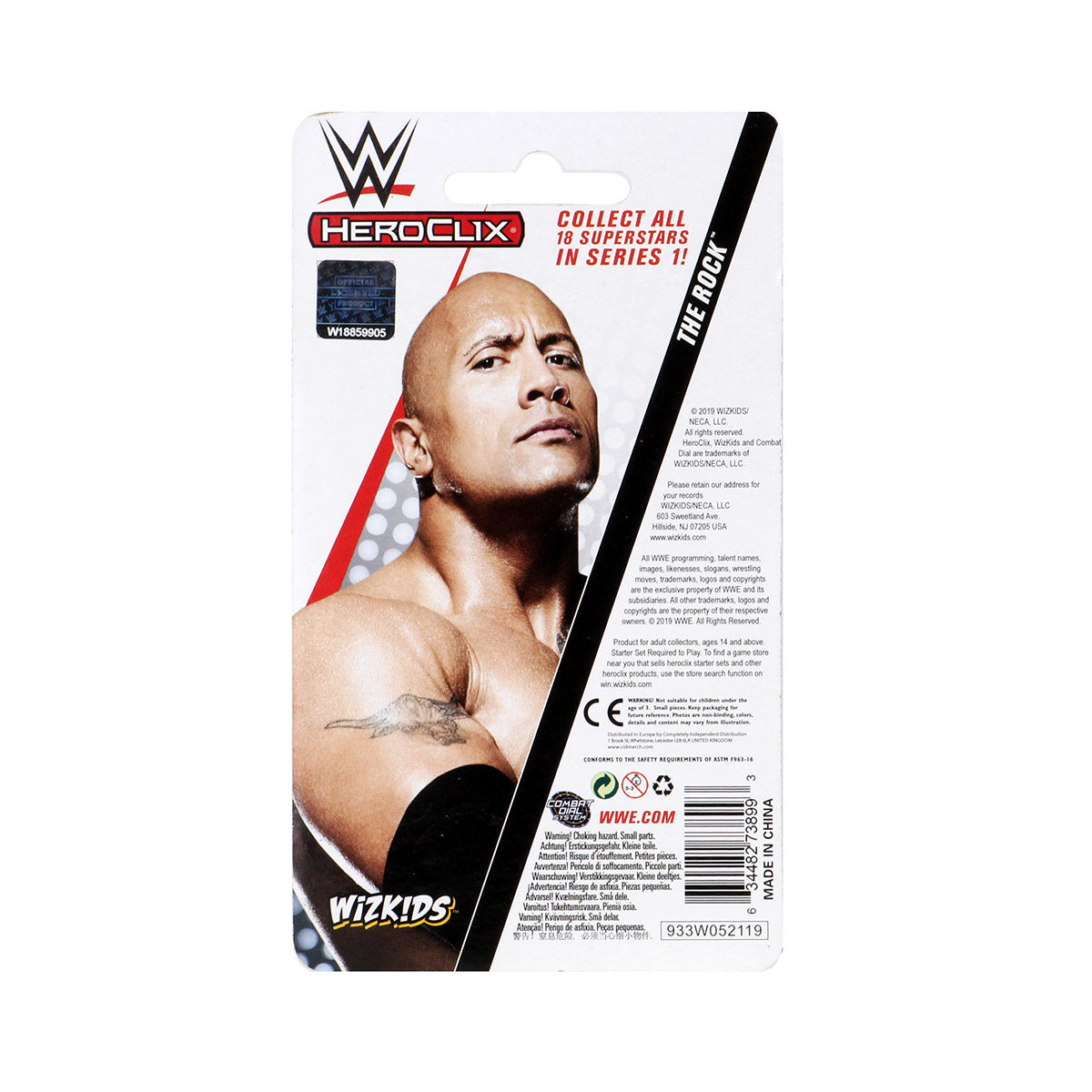 WWE HeroClix The Rock Expansion Pack Series 1