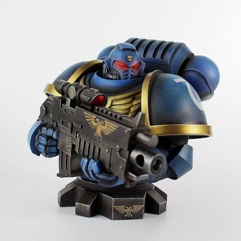 Warhammer 40K Bust Ultra Marine Primaris 16 cm Statue