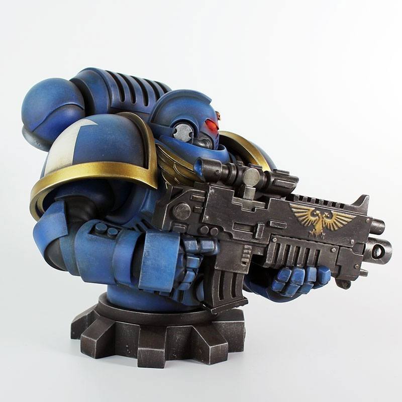 Warhammer 40K Bust Ultra Marine Primaris 16 cm Statue