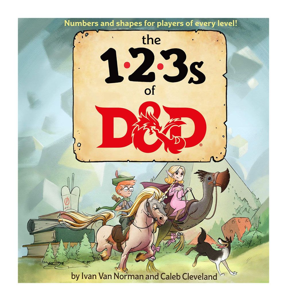 Dungeons & Dragons Book The 123s of D&D English