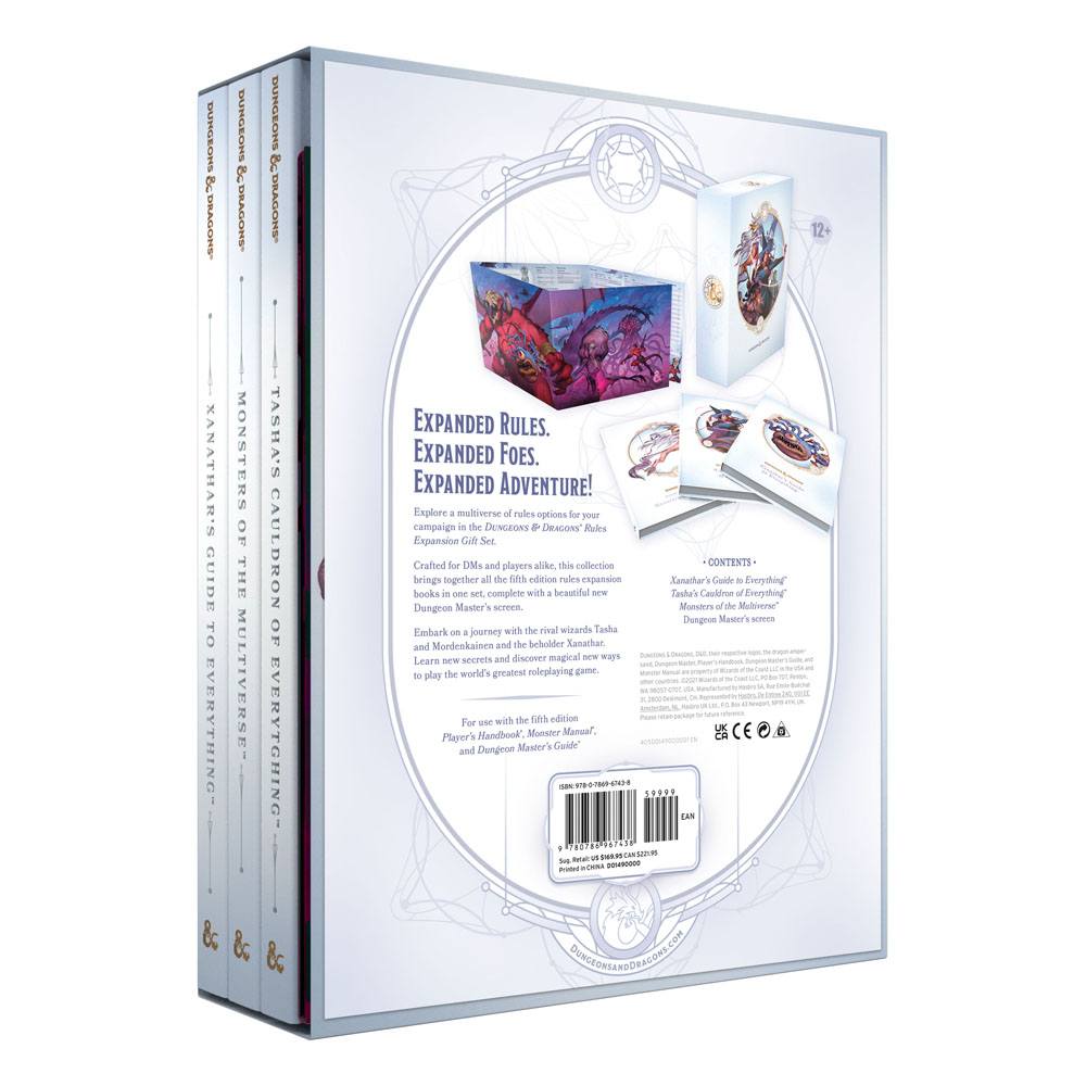 Dungeons & Dragons Rules Expansion Gift Set Alternate Cover 5th Edition